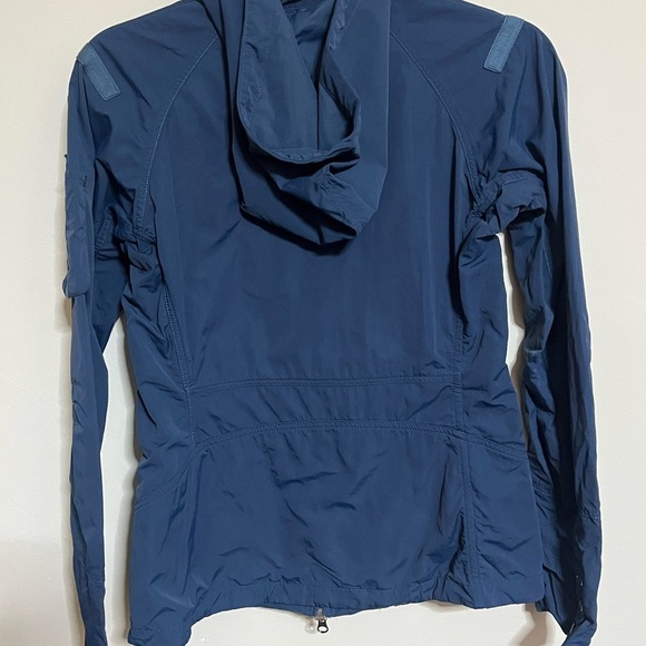 Mountain Hardwear Nylon Blue Jacket Sz 6 - Picture 6 of 11